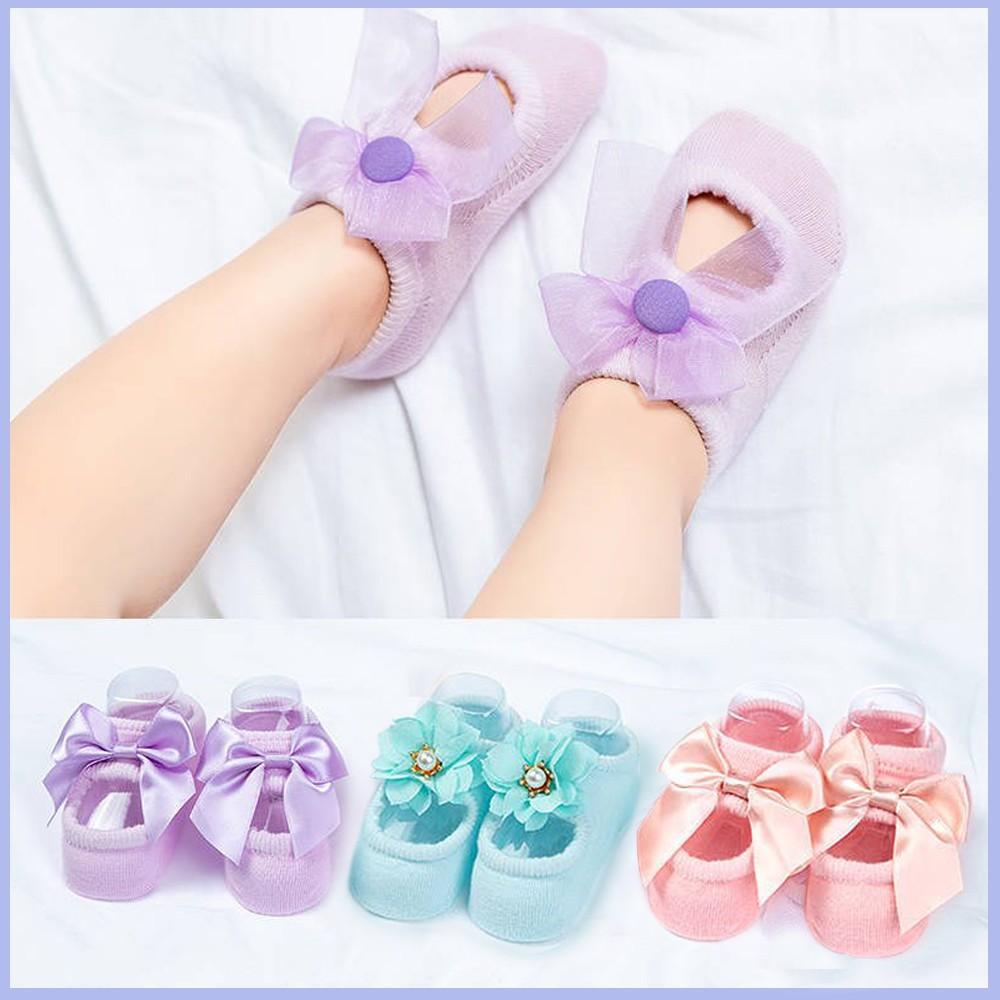 Set 3 đôi tất nơ cho bé