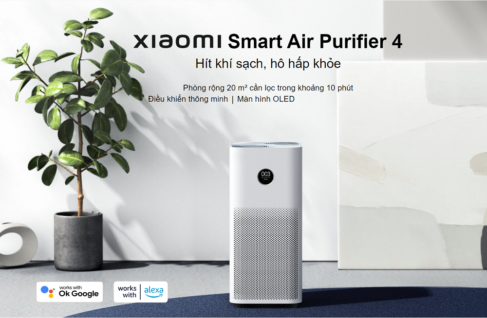 Xiaomi smart air purifier 4 Edition International-authentic