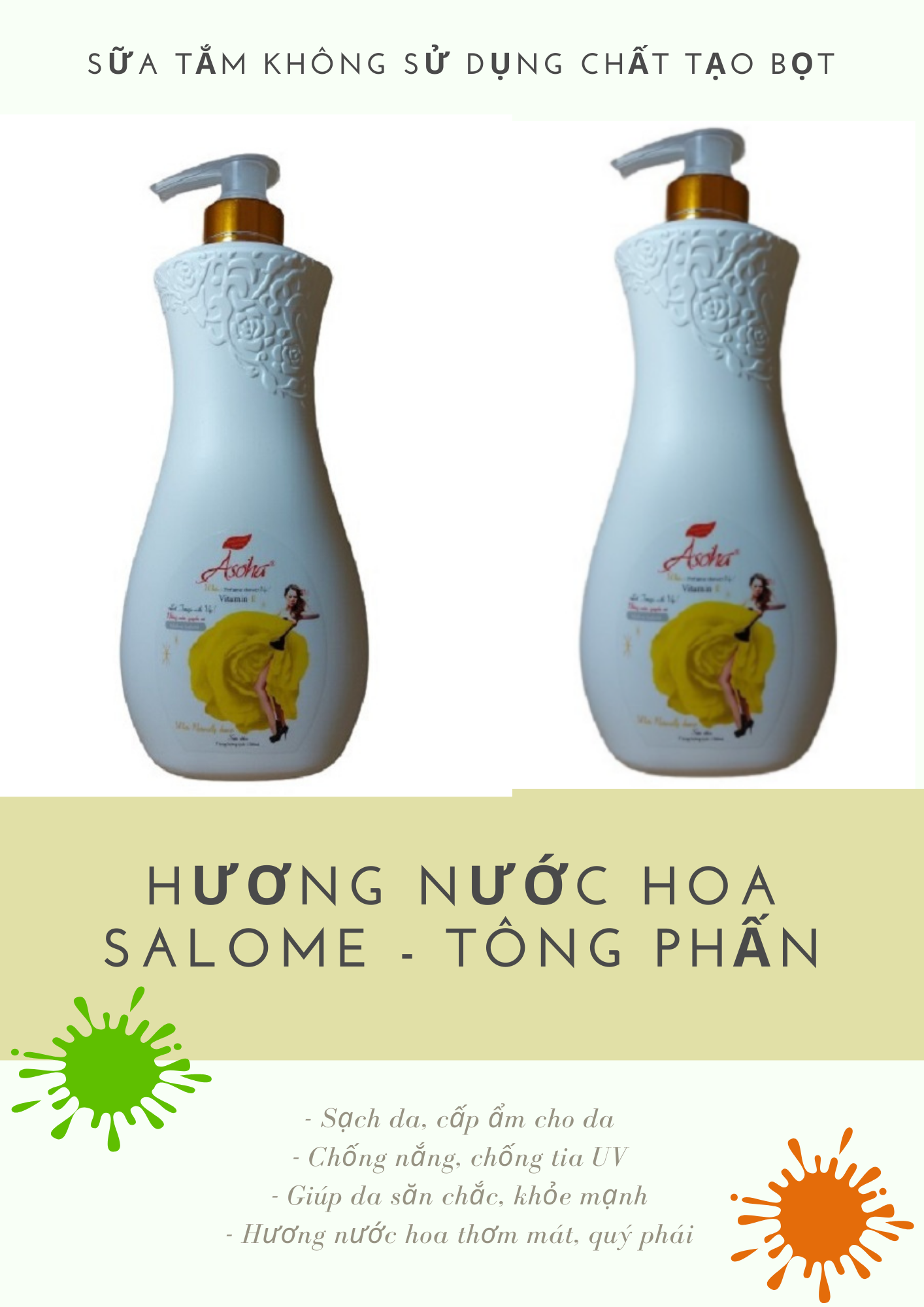 [HCM]Sữa Tắm Hương Nước Hoa 1000ml