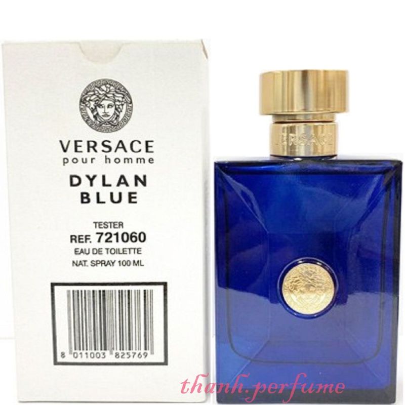 Nước Hoa Nam 100ml (Tester) Versace Pour Homme Dylan Blue