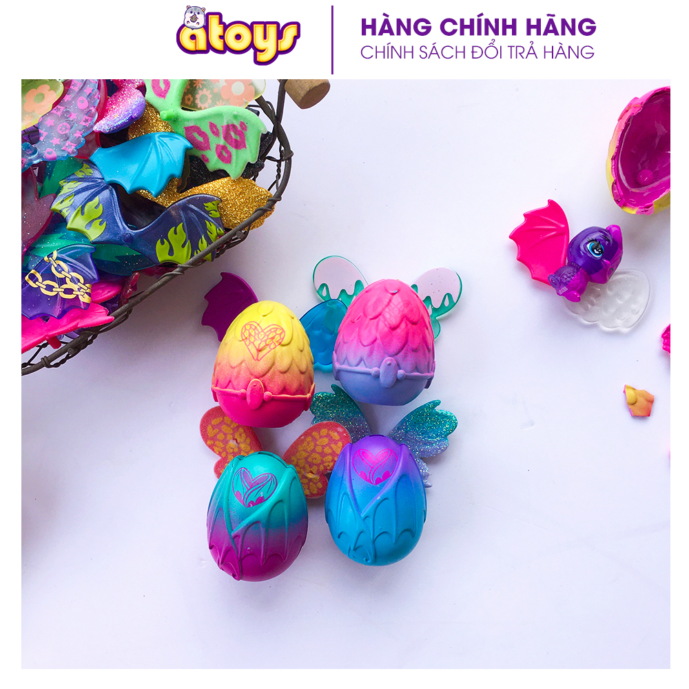 Set 10 trứng Hatchimals không trùng mẫu thú bên trong, đồ chơi bí ẩn bất ngờ đáng yêu cho bé