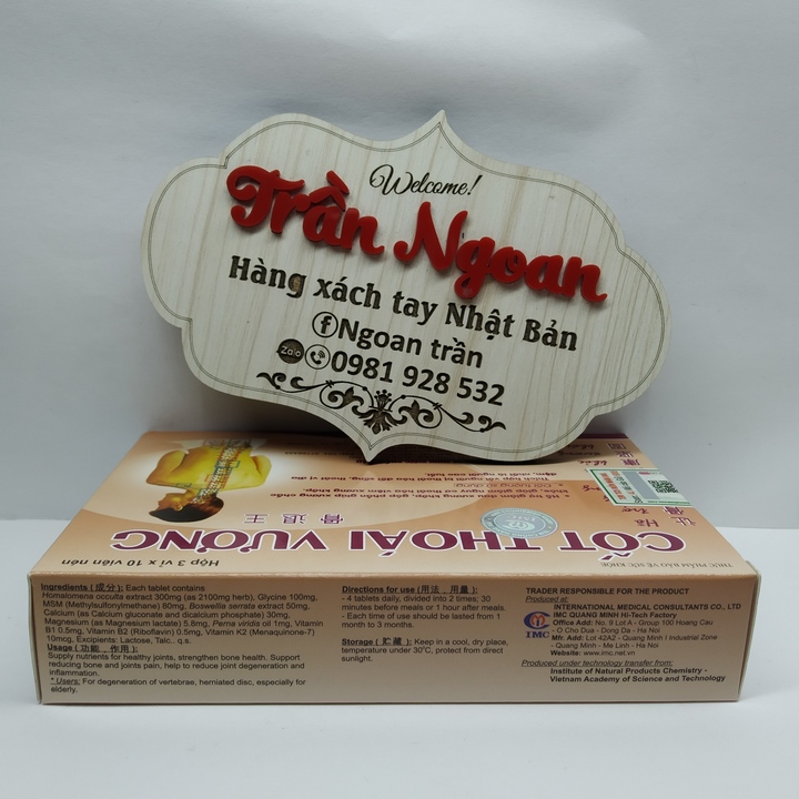 Cốt Thoái Vương - Hộp 30 Viên