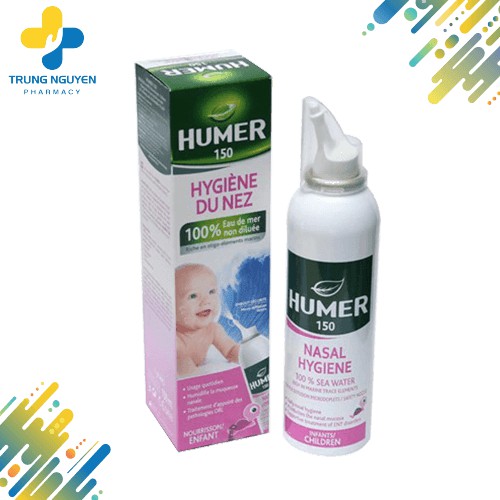 Dung dịch xịt mũi dành cho trẻ em Humer (Chai 150ml)