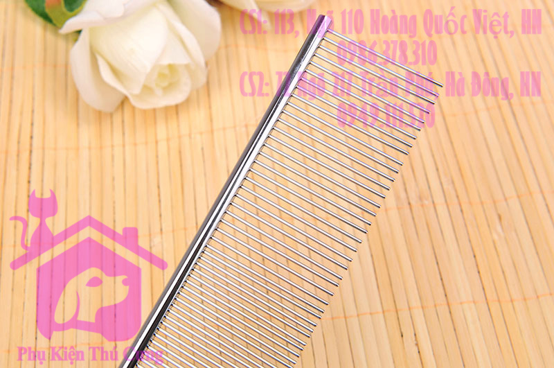 Lược Chải Lông Rối Inox Cao Cấp 3cm - CutePets