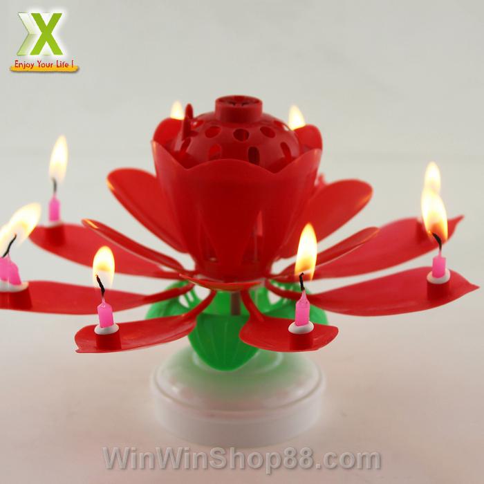 [HCM]Nến sinh nhật nở hoa và phát nhạc V.2