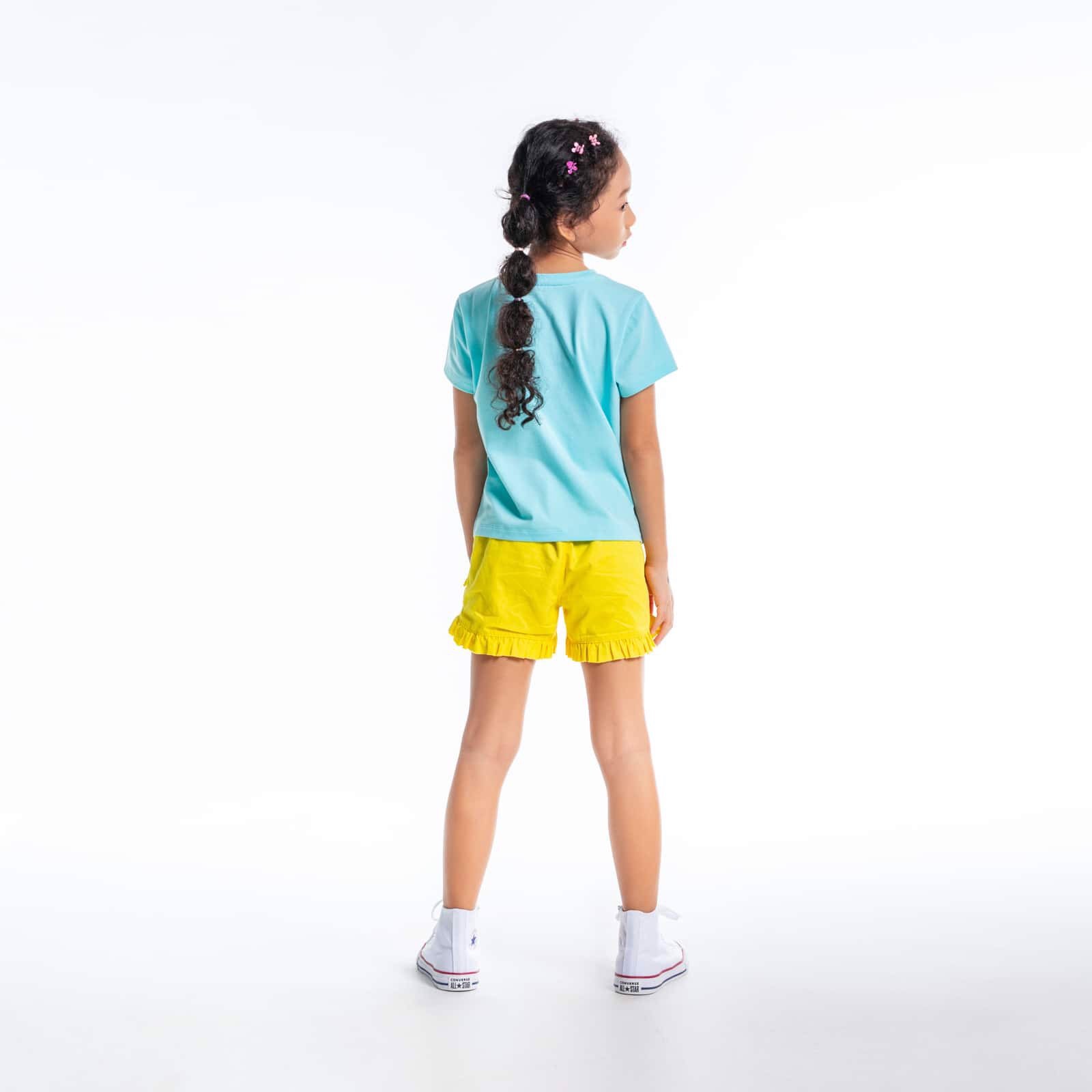 Quần bé gái-Ruffle Pull-On