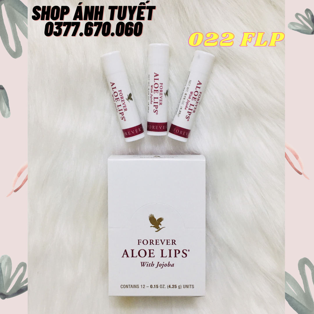 Son dưỡng mồi forever aloe lips_022flp