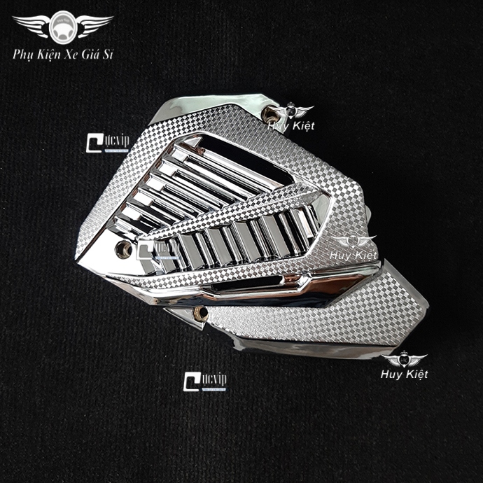 Ốp quạt gió vario 2015 - 2020, airblade 2016 - 2020 xi inox ms1838