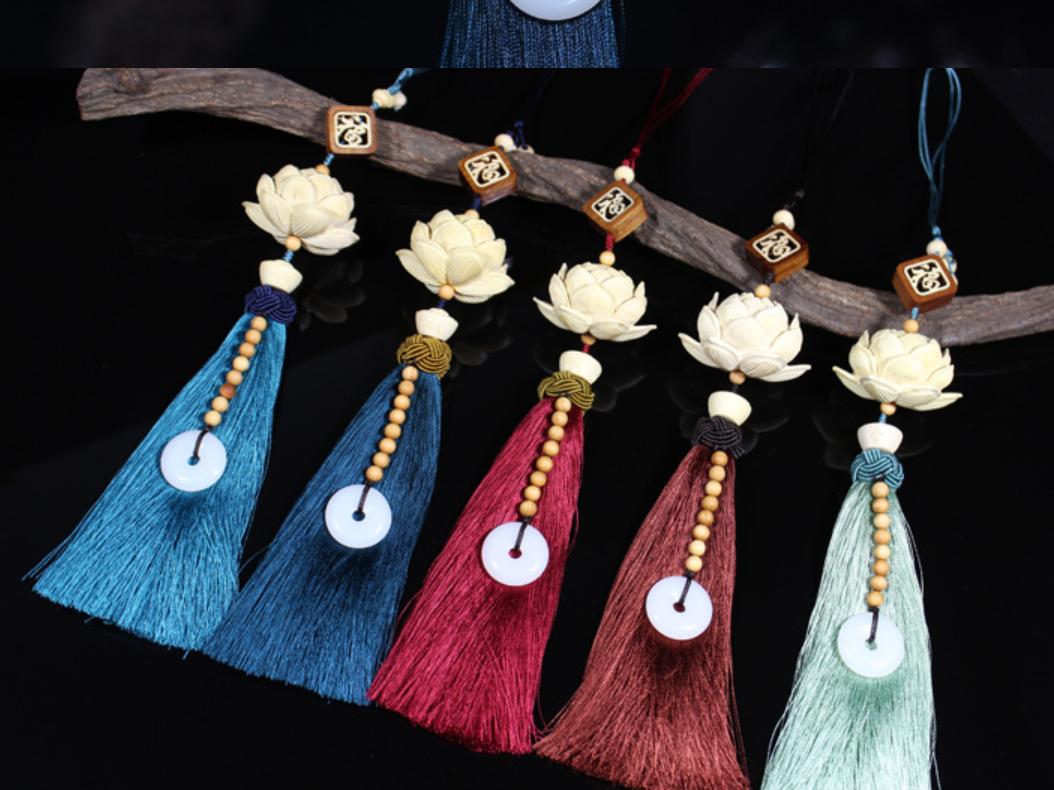 Khánh Treo Xe Ô Tô Hoa Sen Gỗ Hoàng Dương