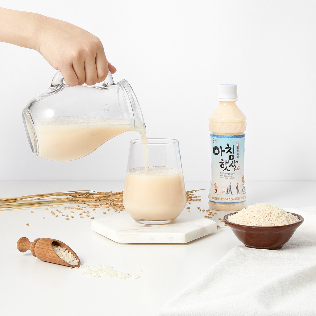 Nước gạo Hàn Quốc Woongjin 180ml, 500ml