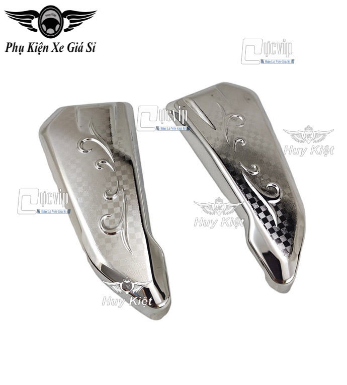 Ốp gác chân sau sh mode xi inox đẳng cấp ms2133