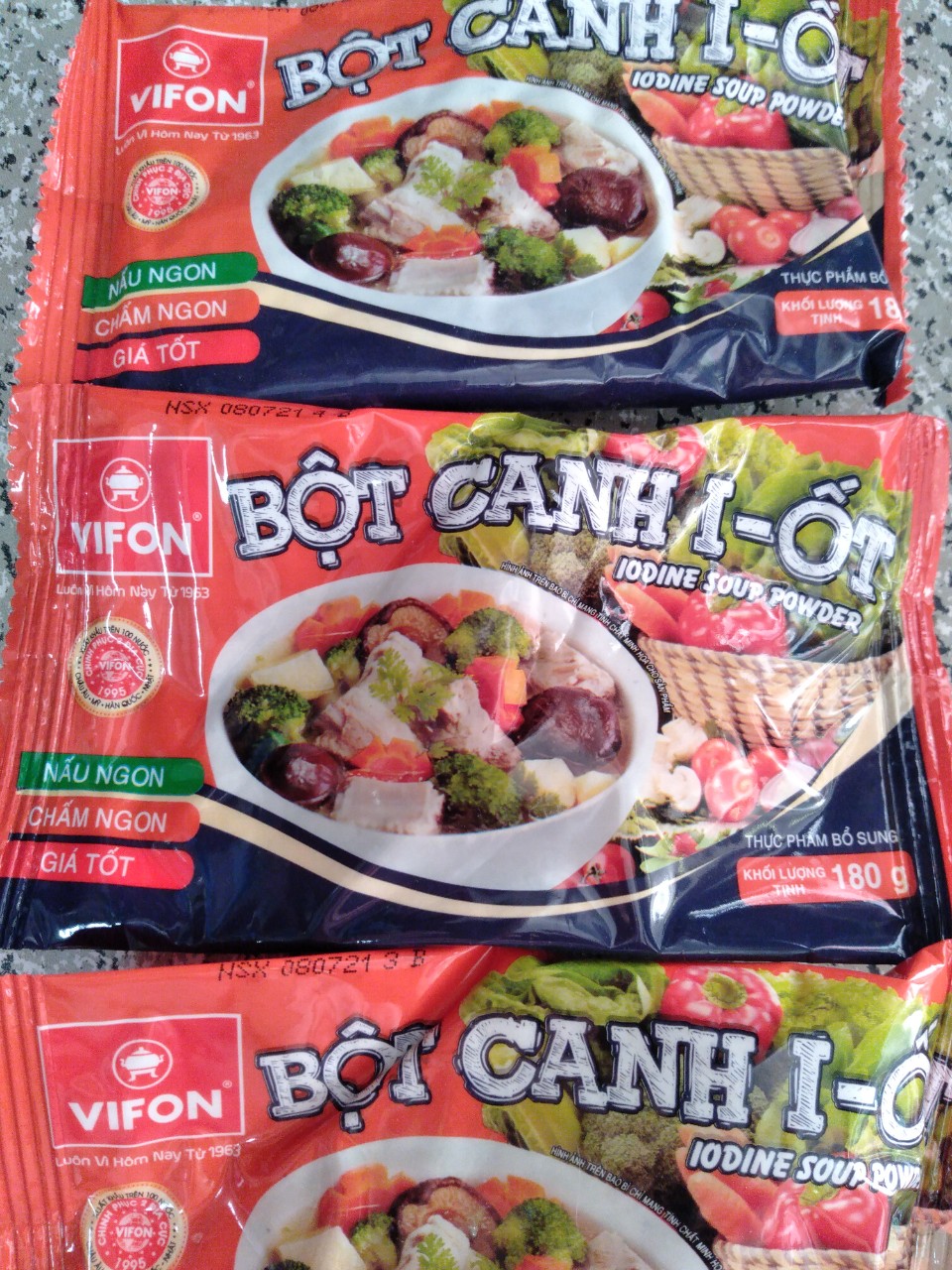 Bột canh I-ốt Vifon - gói 180g