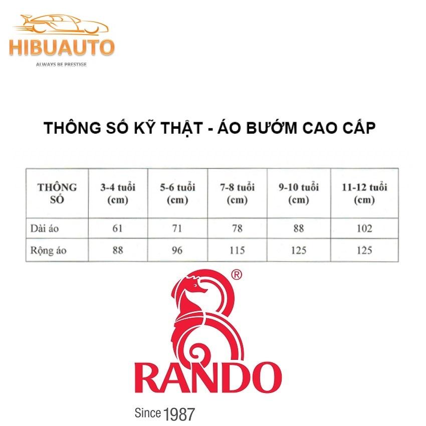 [HCM]Áo mưa bướm trẻ em Rando CPPM-06 size 1 0.8 – 0.9 m
