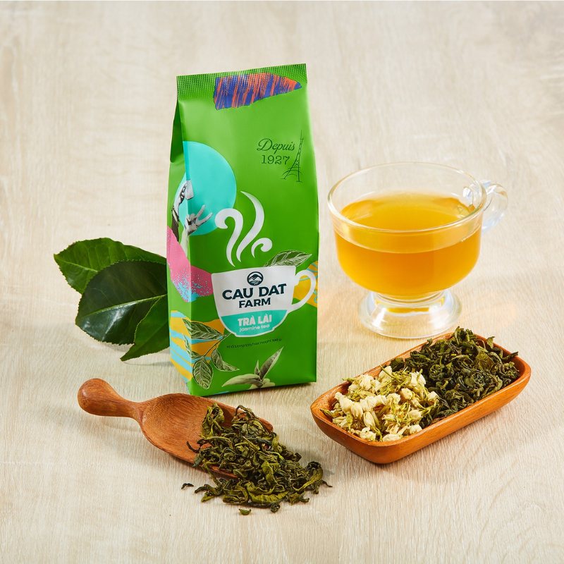 [Cầu Đất Farm]TRÀ LÀI CẦU ĐẤT GÓI 100G