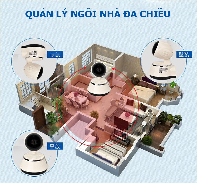 [GIAO HỎA TỐC 2H] camera giám sát, camera giám sát gia đình, camera an ninh ngoài trời, Camera Mini Thông Minh 360 Độ IP Wifi V380 -Camera wifi - Camera mini - Camera an ninh gia đình 4k V380 Full HD 1080 Đàm Thoại 2 Chiều Có Hồng Ngoại