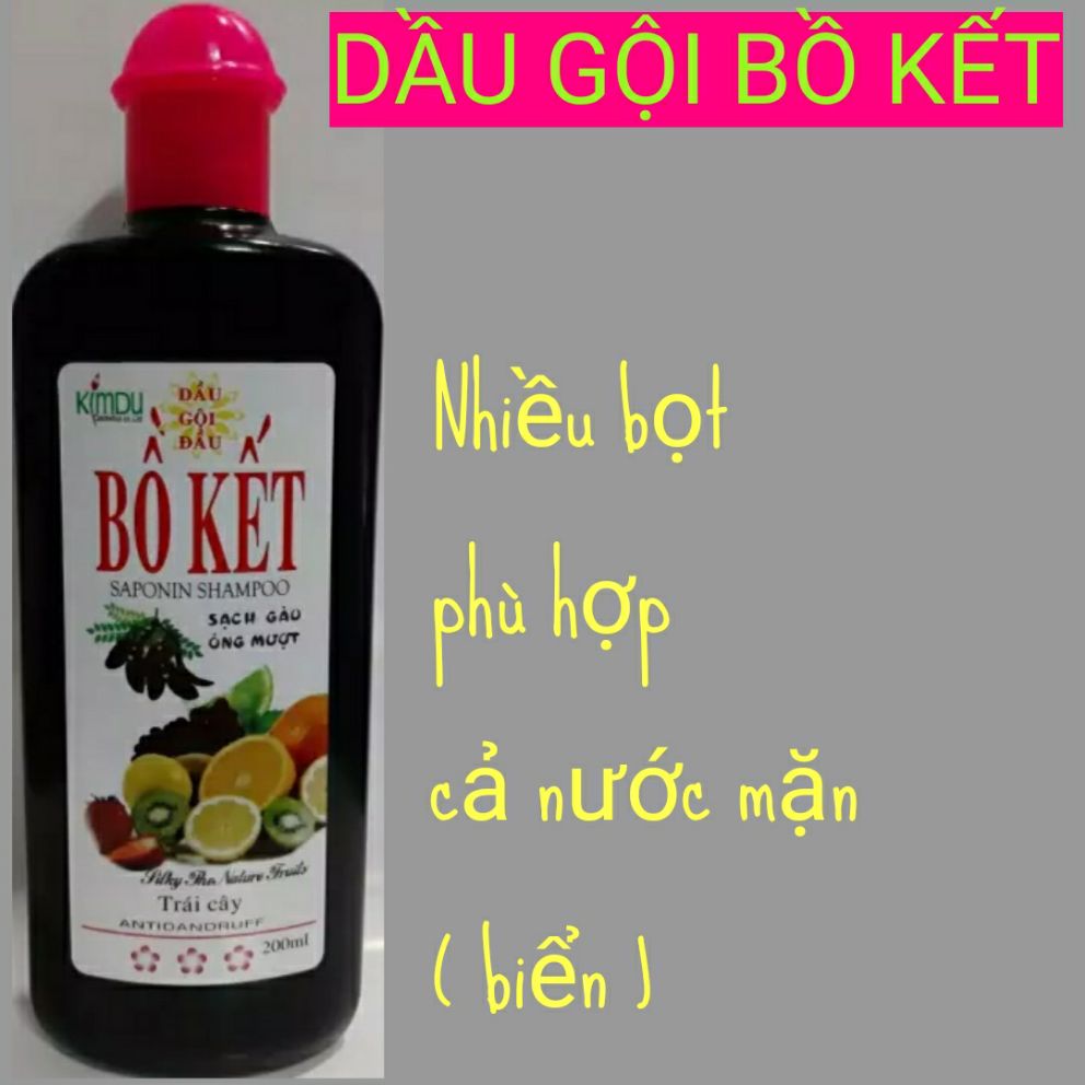 DẦU GỘI BỒ KẾT TRÁI CÂY 200ML