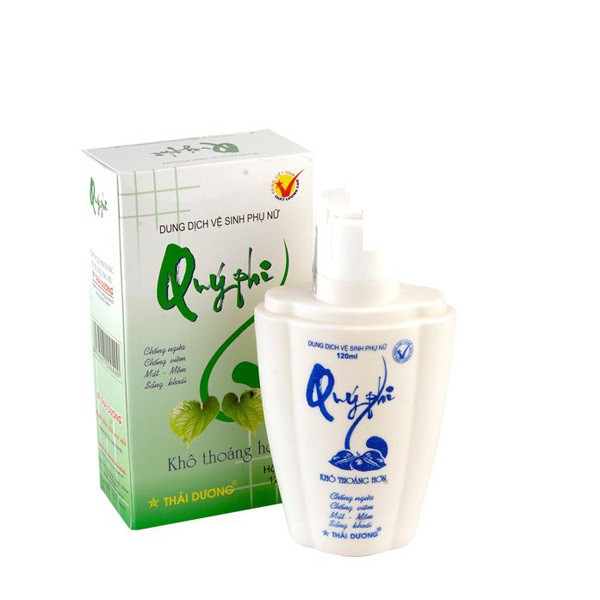 [HCM]Dung Dịch Vệ Sinh Phụ Nữ Quý Phi (120ml) - Xanh