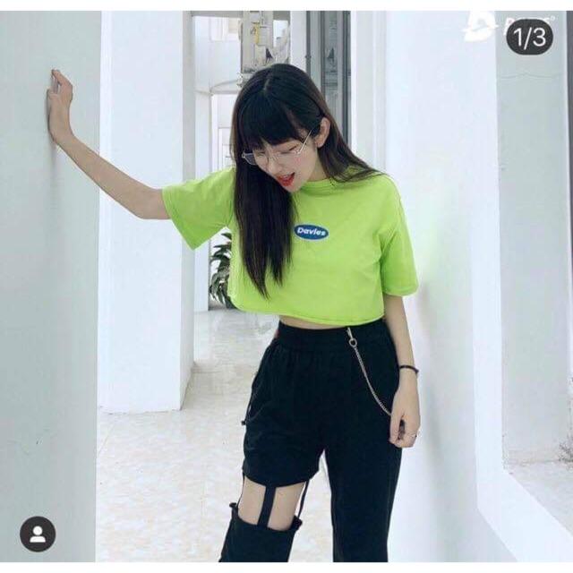Áo croptop DAVIES LDU0220