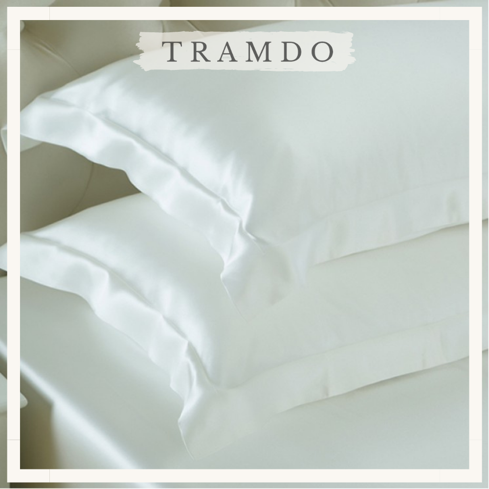 Vỏ Gối Nằm TRAMDO BEDDING 50x70cm Lụa Satin Silk (nhiều màu)