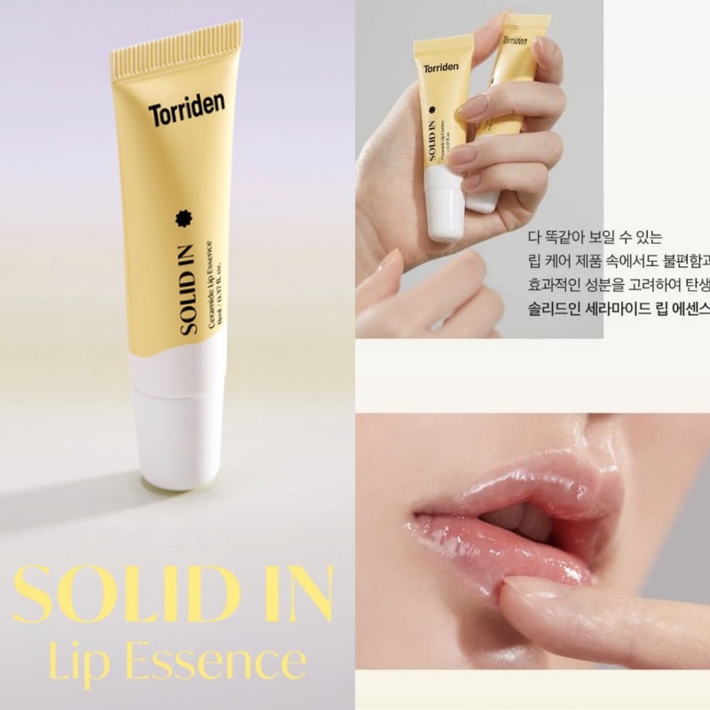 Tinh chất dưỡng môi ẩm căng mọng Torriden Solid in Ceramide Lip Essence 11ml