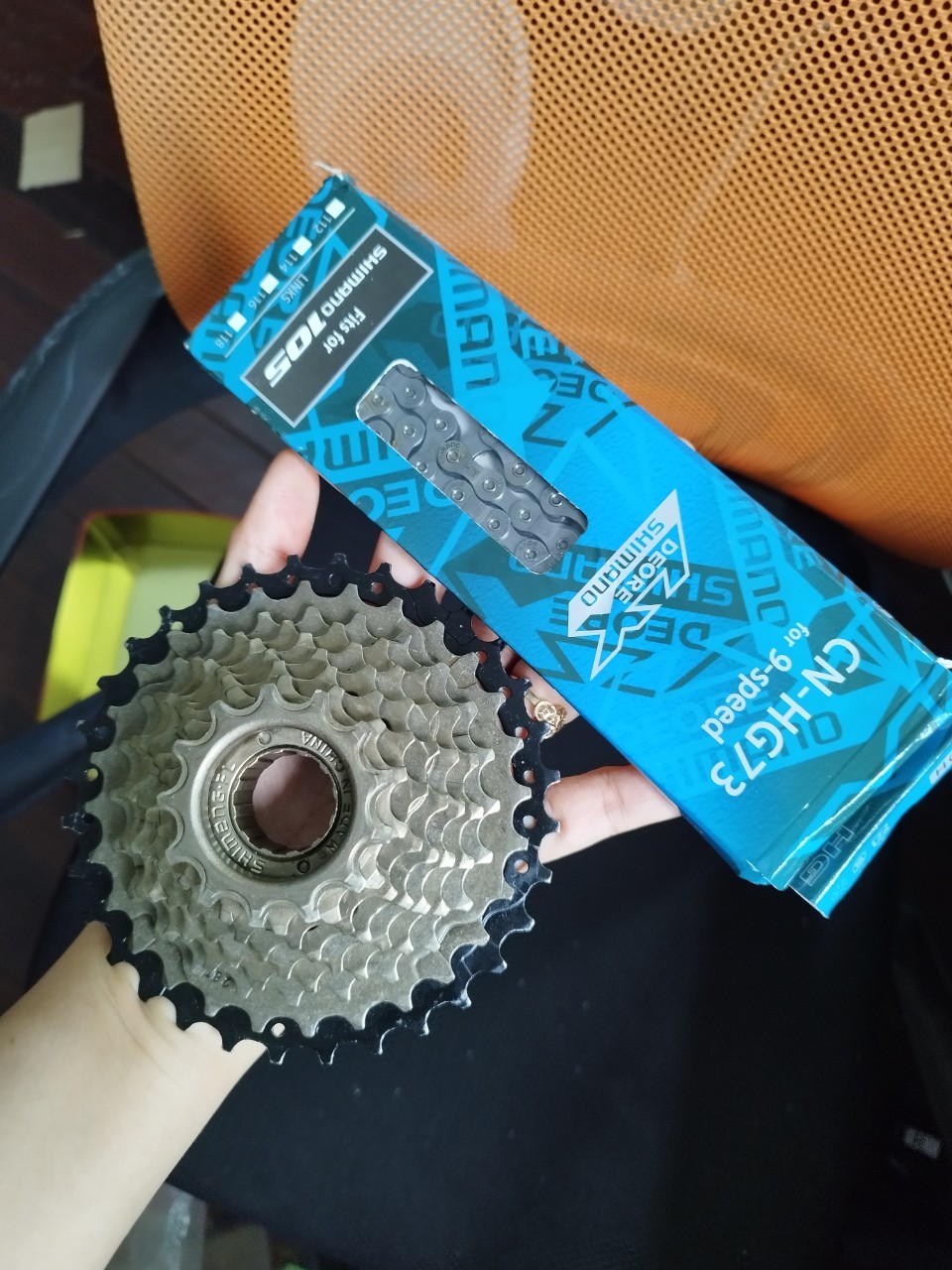 COMBO Sên xe đạp 6/7/8 Tốc Độ Shimano + LÍP 7 8 XE ĐẠP SHIMENG