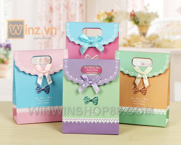 Combo 2 túi quà loại nhỏ 16x21 cm