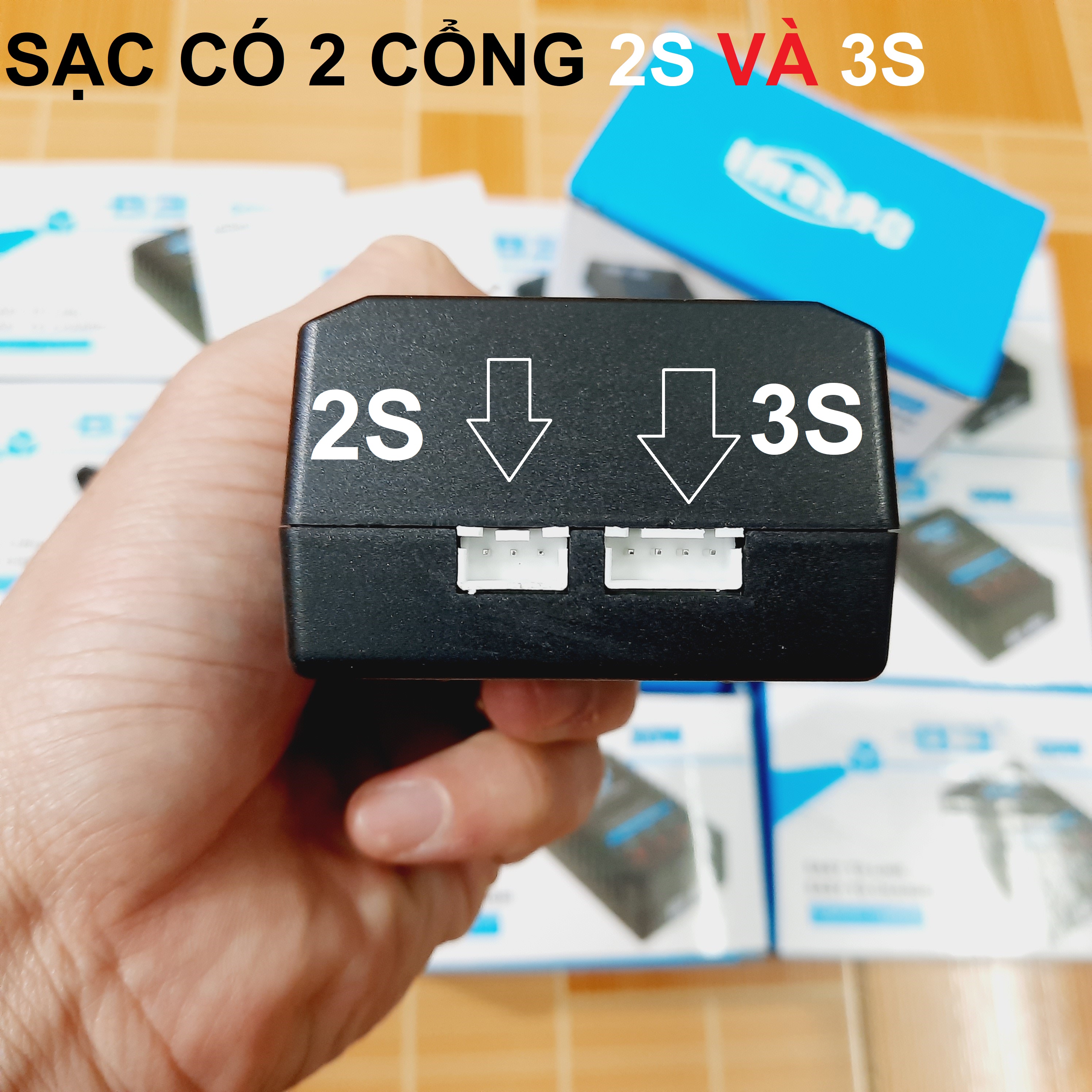 Bộ sạc imax rc b3 20w 1.6a sạc pin lipo 2s và 3s dùng sạc pin cho xe mô hình điều khiển từ xa