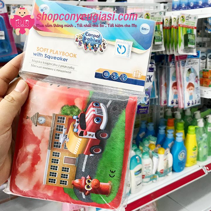 [HCM]Đồ Chơi Tắm Hình Sách Nhiều Màu Canpol