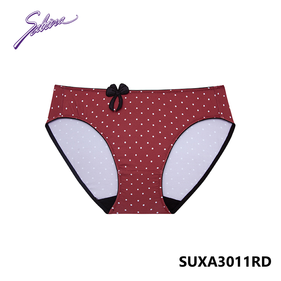 Quần lót lưng vừa màu đỏ chấm bi fashion doomm doomm by sabina suxa3011rd