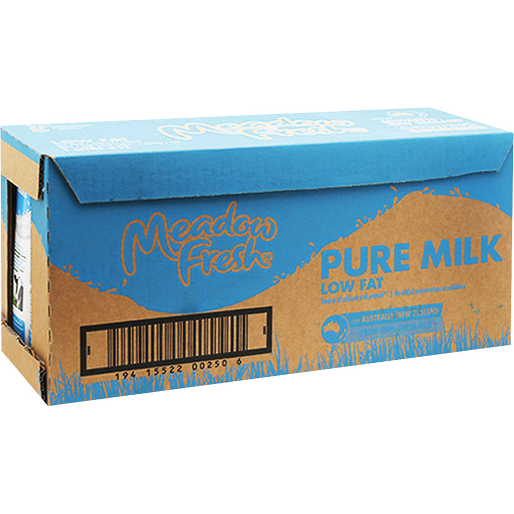 Sữa tiệt trùng Meadow Fresh ít béo thùng 12 hộp x 1L