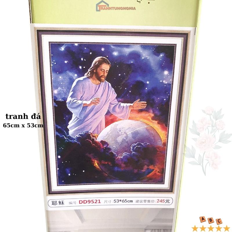 Tranh đính đá, tranh thêu chữ thập chúa giêsu