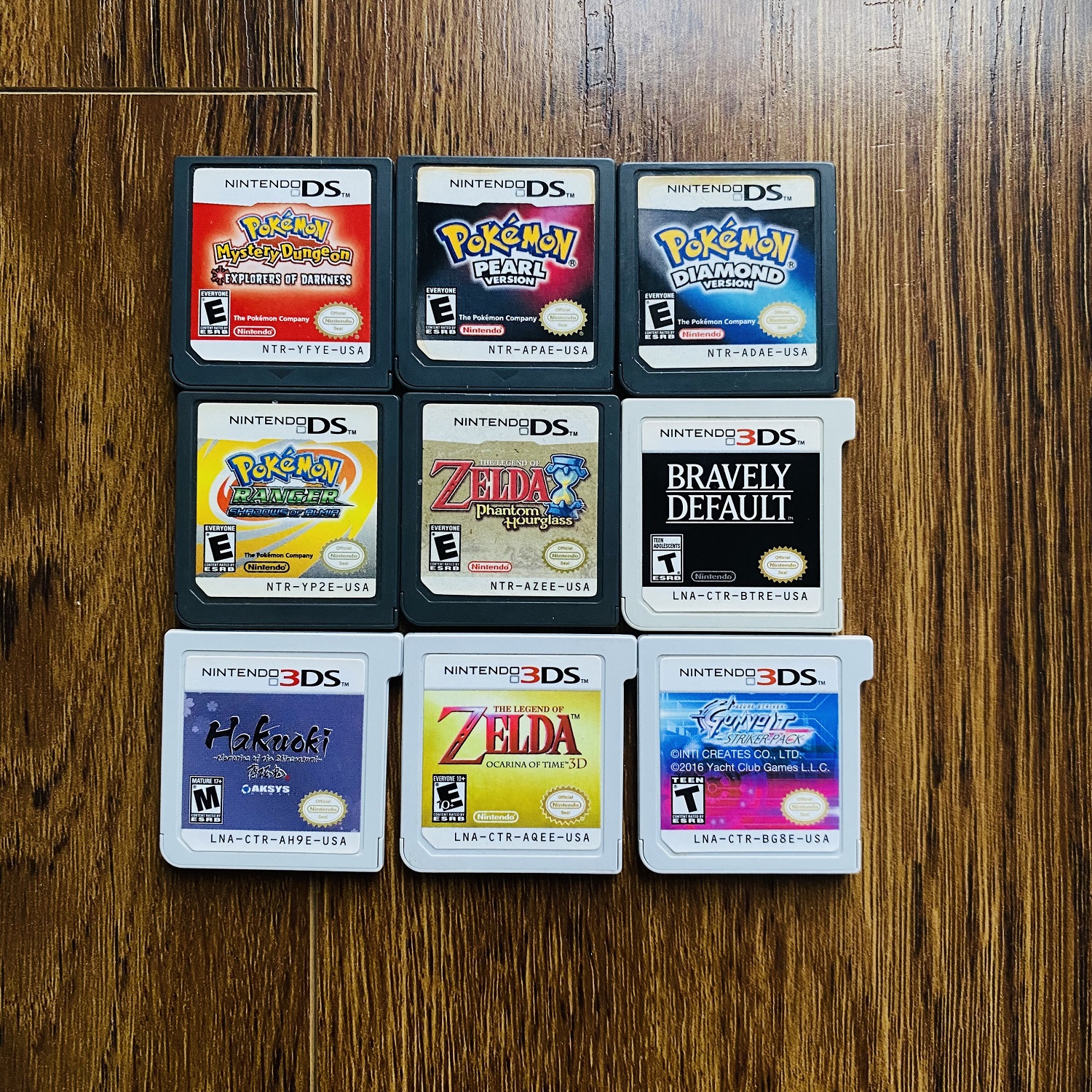 Game 3DS DS GBA hiếm, hay - Chỉ có thẻ