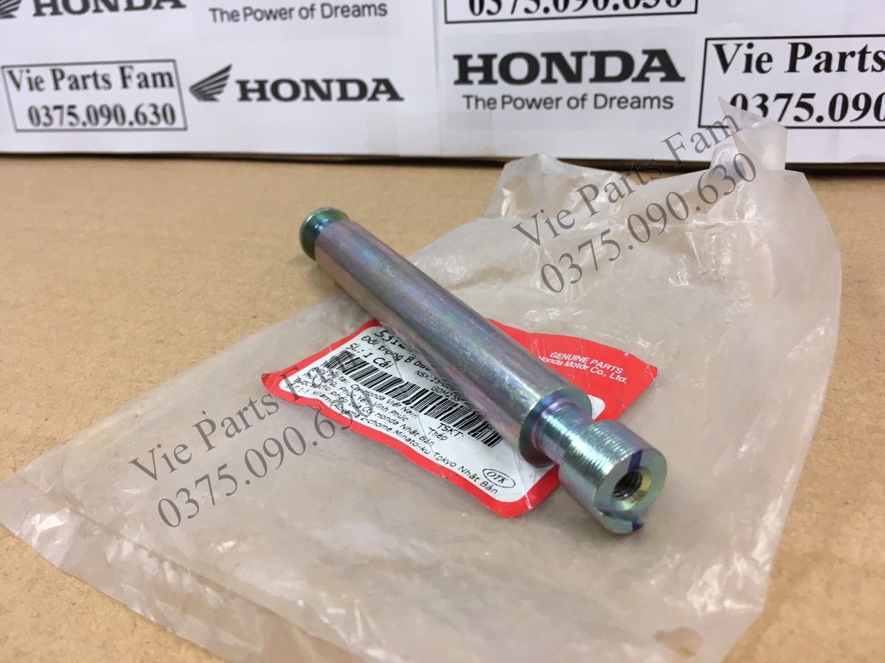 ĐỐI TRỌNG TAY LÁI WAVE 110 (GIÁ 1 CÁI), CHÍNH HIỆU HONDA MOTOR VN