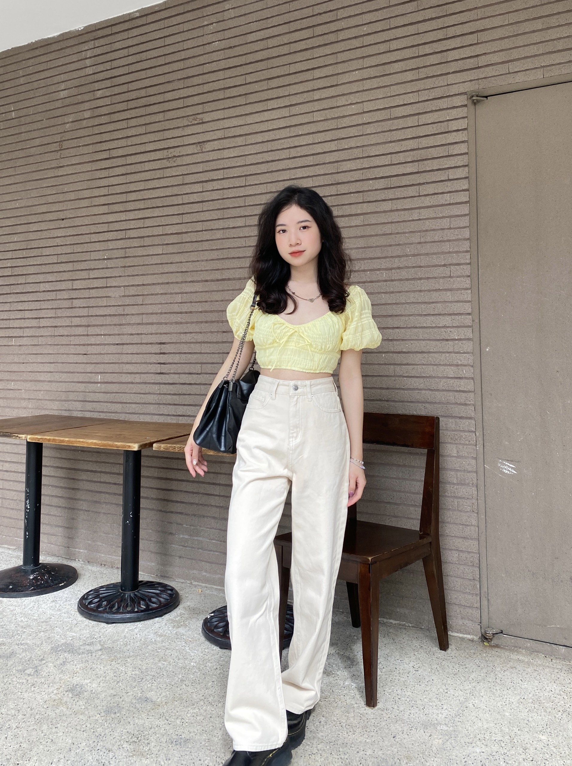 KIDO Quần jeans ống suông GAVIN JEANS