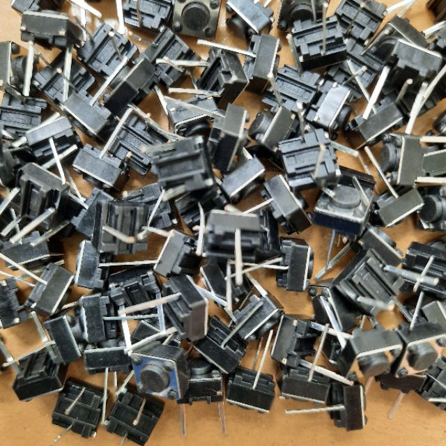 5 nút nhấn 2 chân giữa vuông 6x6x5mm