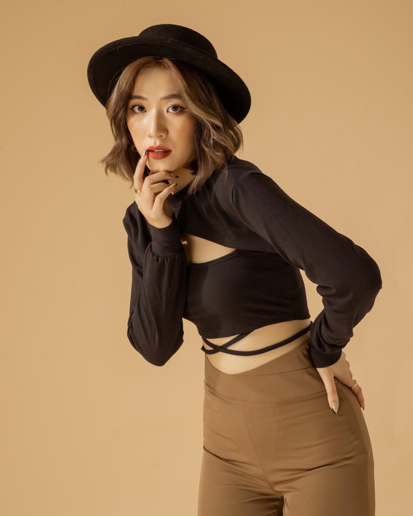 CLÉLIE - ÁO GIGI CROP-TOP