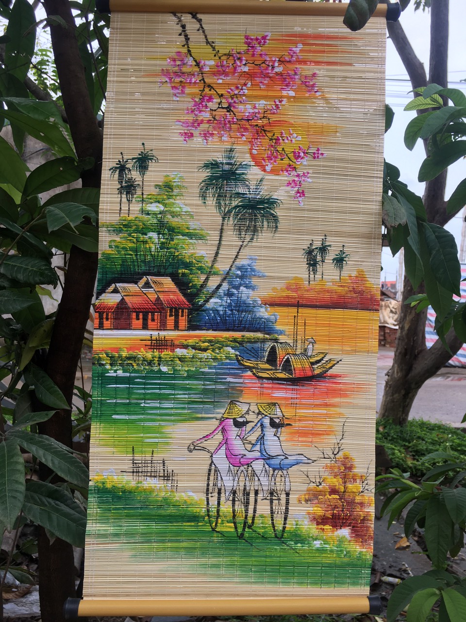 Tranh mành tre