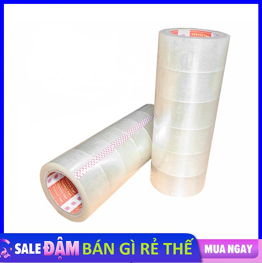Bộ 6 cuộn băng keo loại 100Y - Loại 1kg2