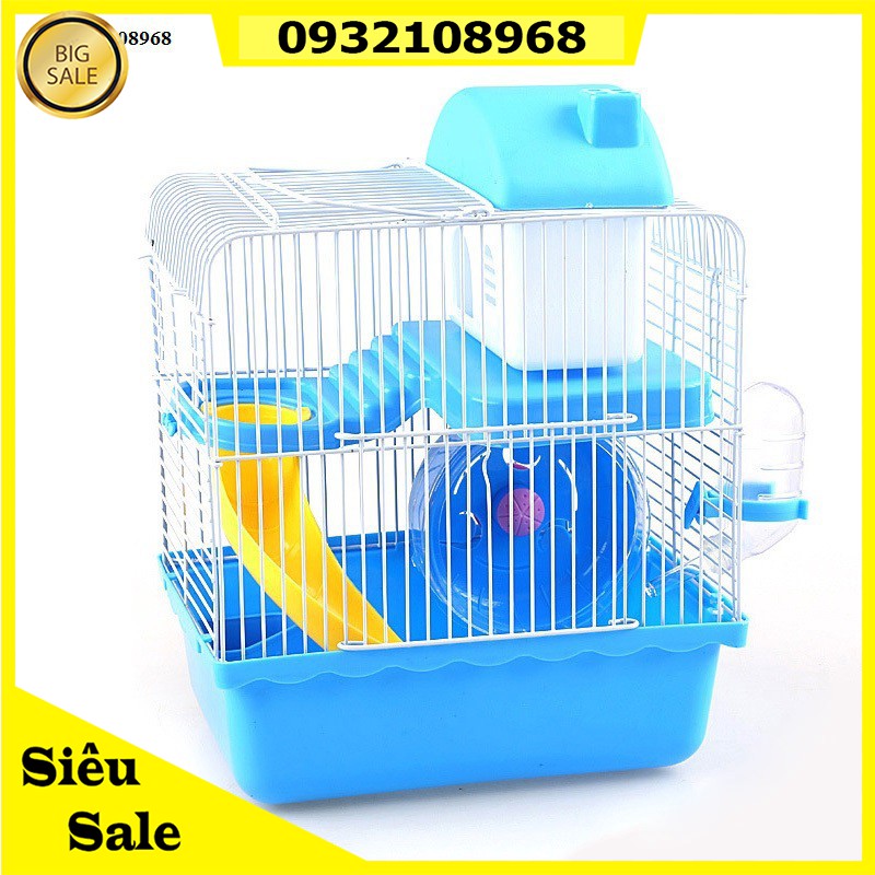 Lồng Nuôi Hamster 2 Tầng Size 28 X 21 X 30