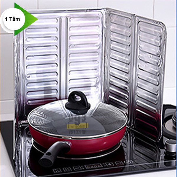 Combo 2 Tấm Chắn Dầu Mỡ Tấm Ngăn Dầu Vách Mỡ