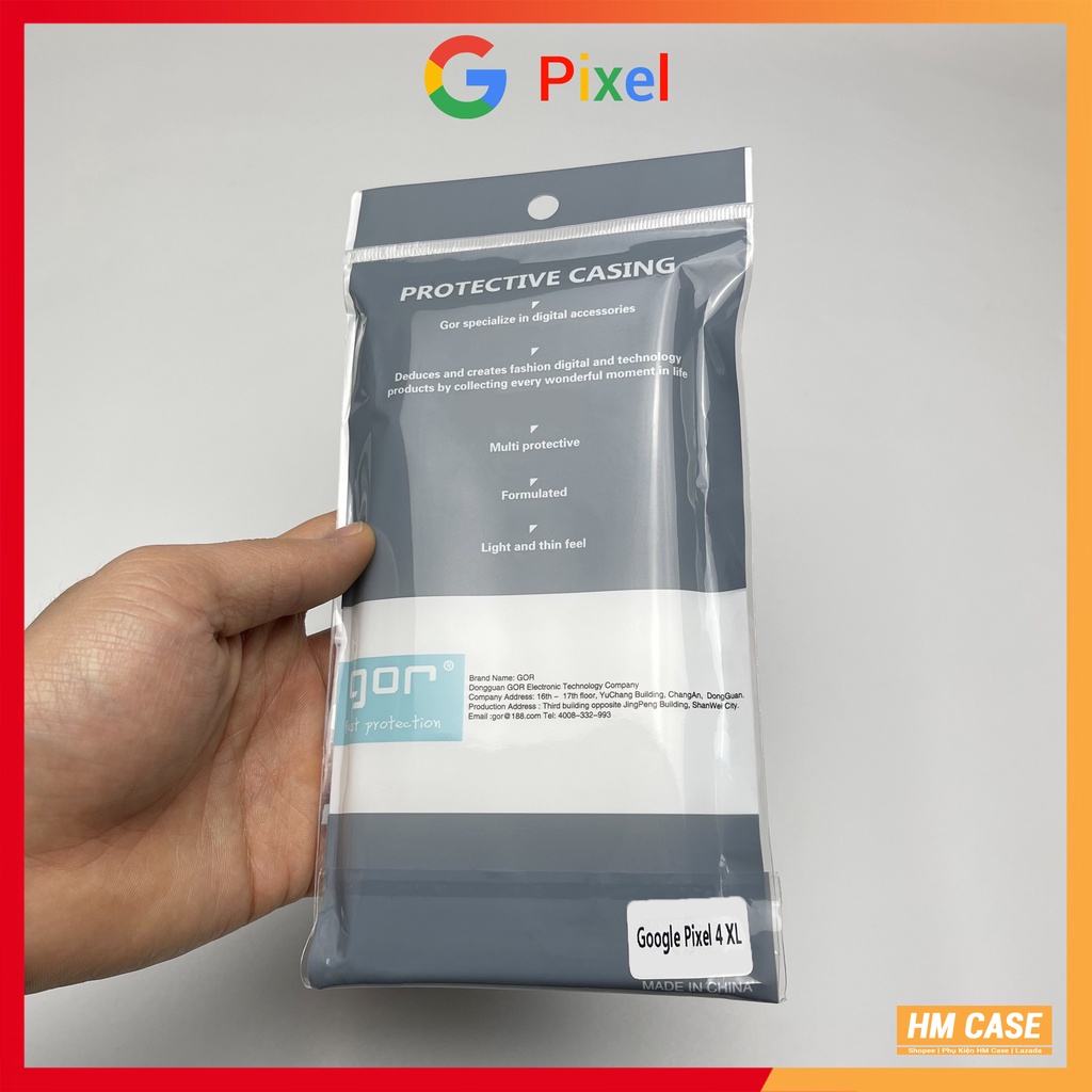 Ốp Lưng Dẻo Gor Google Pixel 8 / 8 Pro / 7A /  7 / Pixel 6/6A / Pixel 5 / Pixel 4 / Pixel  4 XL / 4a / 4a 5G / 3a /3a Xl