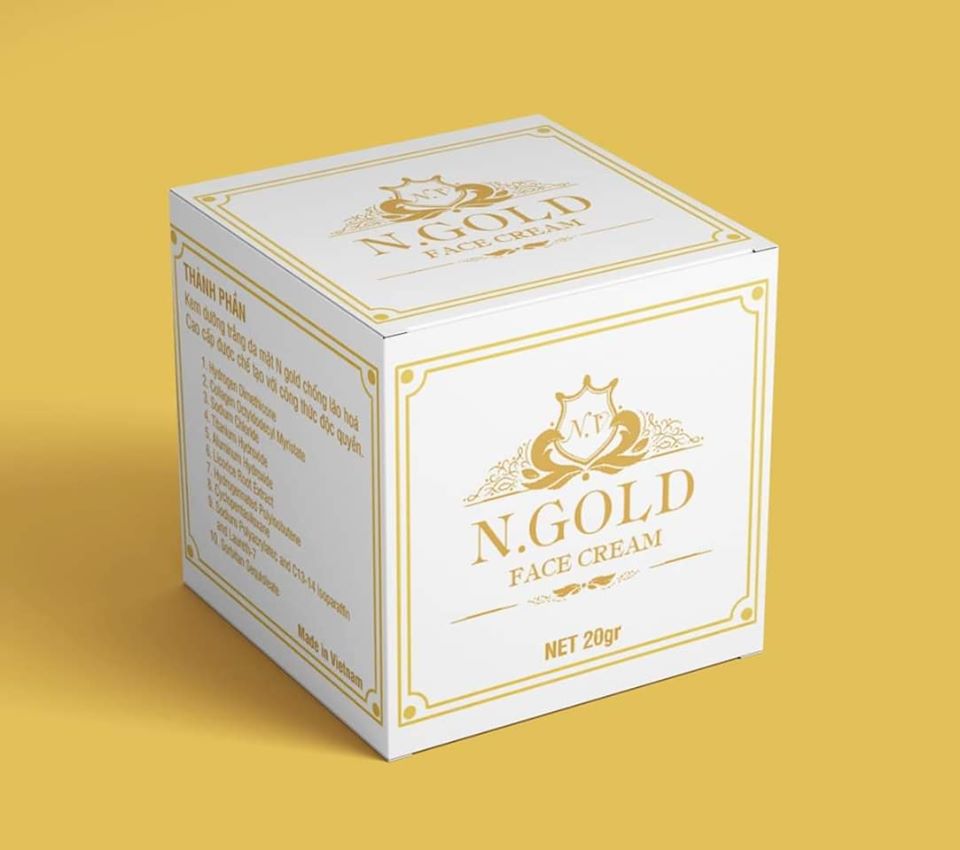 Kem face n gold dưỡng trắng - cho làn da căng mịn chính hãng - xài là mê - 4694