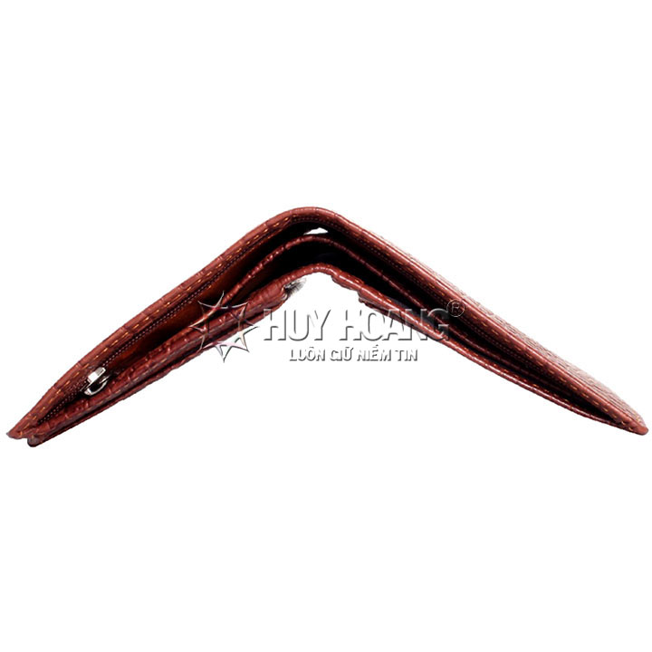 Ví nam da bò vân cá sấu kiểu đứng nhiều màu KH2119-20-21