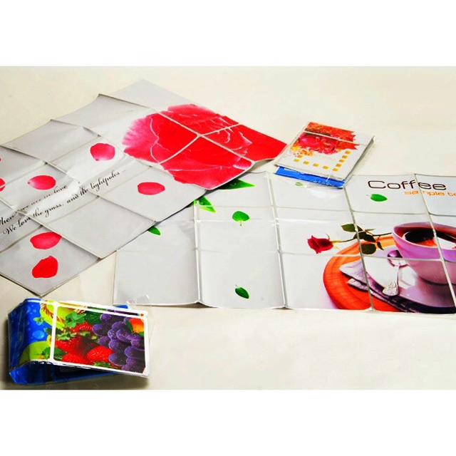 Miếng dán bếp/ giấy dán tường chống dầu mỡ