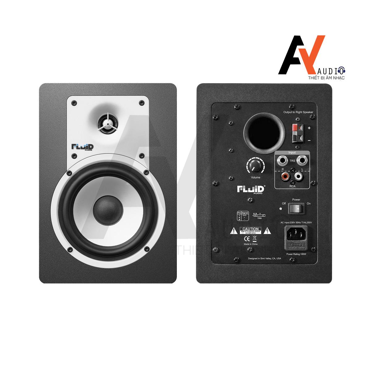 [HCM]Fluid Audio C5 Active Studio Monitors (1 đôi)
