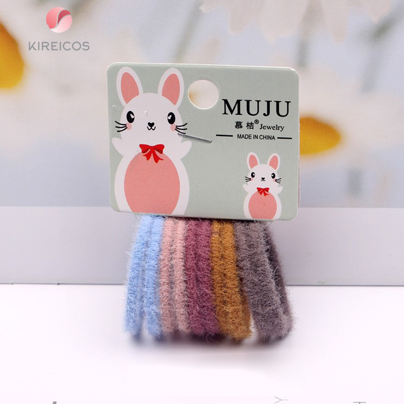 [HCM]Set 10 Dây Cột Tóc Cho Bé Nhiều Màu B172 - kireicos