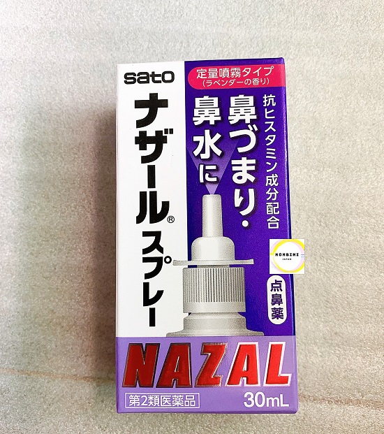 Xịt mũi Sato Nazal nghẹt mũi, sổ mũi 30ml