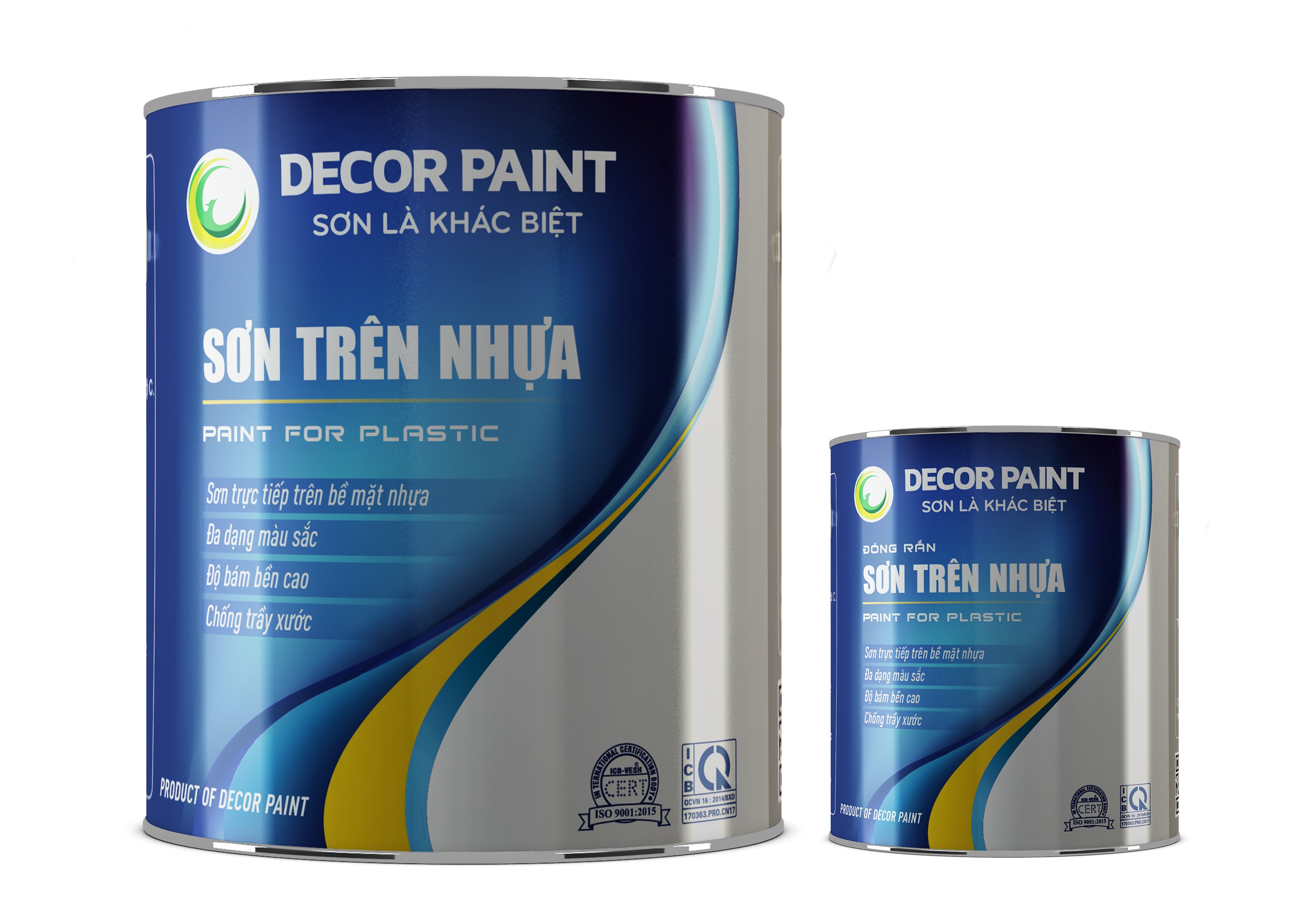 Sơn trên nhựa màu trắng Decor Paint
