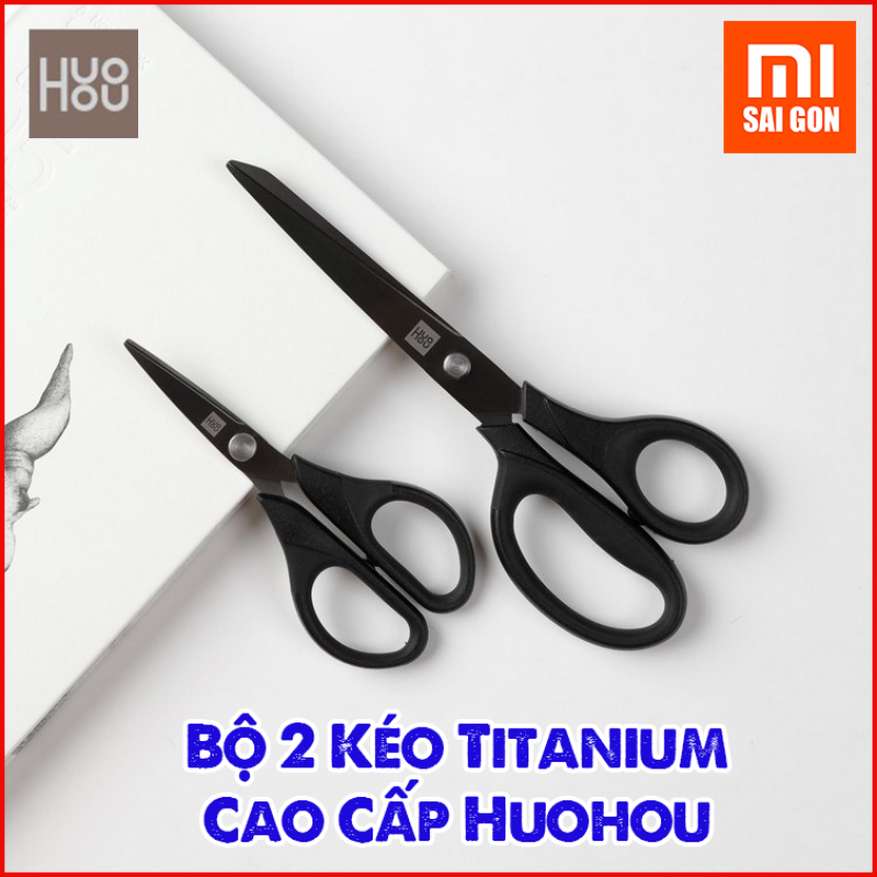 Mua Bộ 2 Kéo Titanium Cao Cấp Huohou