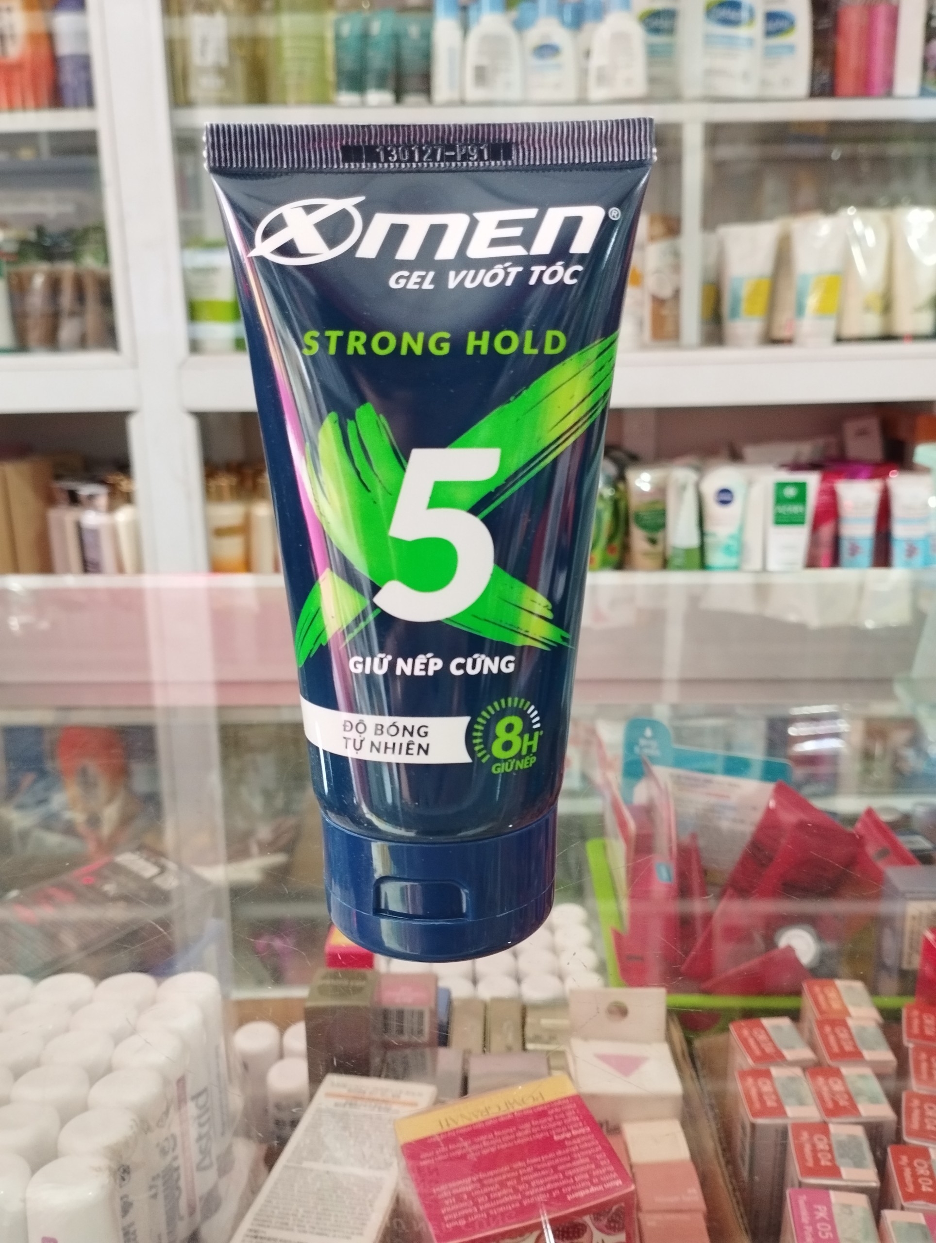 Gel vuốt tóc x-men super strong hold 6/6 150gr - siêu cứng tóc